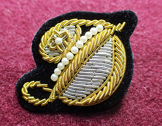 アルファベットモールバッジD001