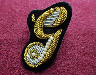 アルファベットモールバッジG001