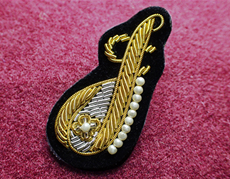 アルファベットモールバッジI001