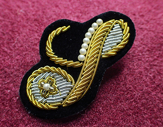 アルファベットモールバッジS001